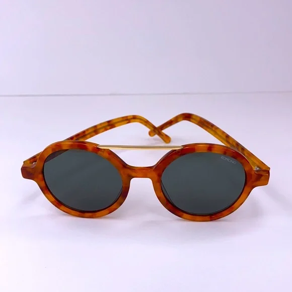 New KOMONO Vivien Caramel Demi NewSunglasses tortoise